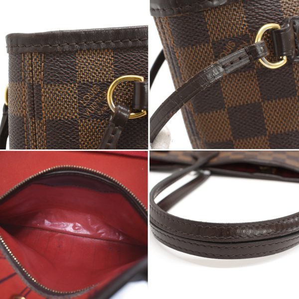 5000017884101557 9 Louis Vuitton Neverfull PM Damier Ebene