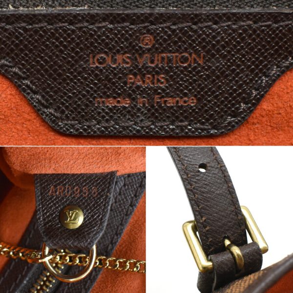 5000017884101561 9 Louis Vuitton Naviglio Shoulder Bag Damier Ebene Canvas Brown