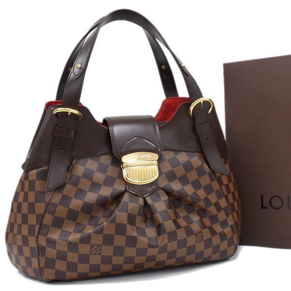 5000017889300302 1 Louis Vuitton Male Tote Bag Canvas Brown Damier