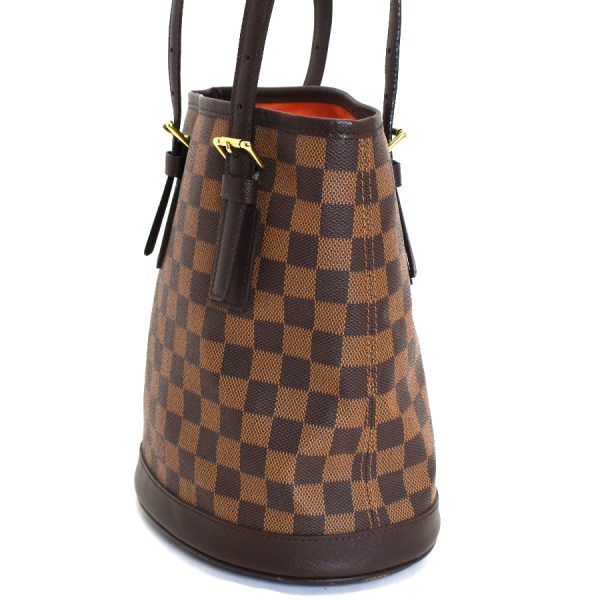 5000017889300303 2 Louis Vuitton Saleya PM Tote Bag Damier Ebene Canvas Brown