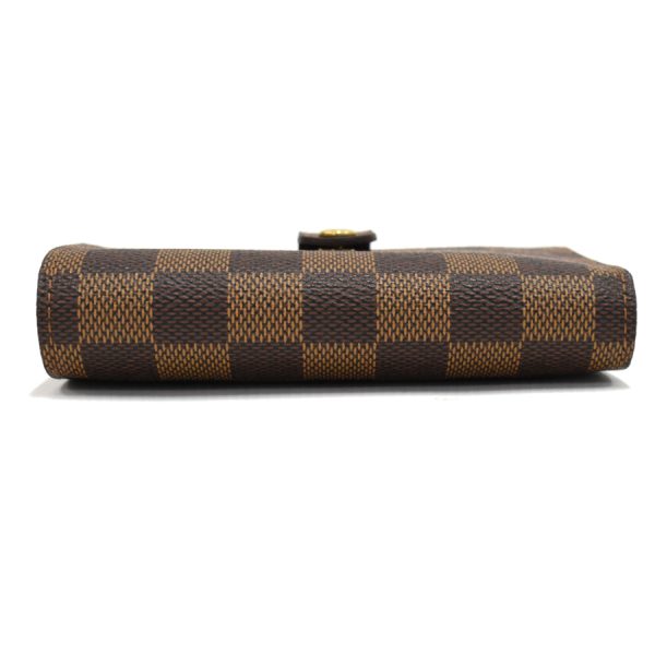 5000018884100399 4 Louis Vuitton Porto Monet Billet Viennois Wallet Damier Ebene Brown