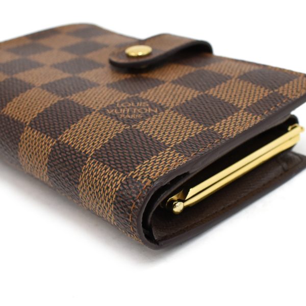 5000018884100399 6 Louis Vuitton Porto Monet Billet Viennois Wallet Damier Ebene Brown