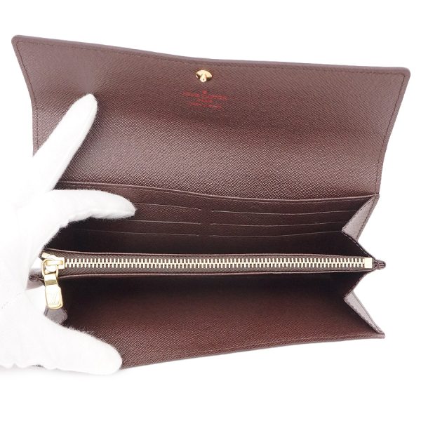 5000018884400134 7 Louis Vuitton Portefeuille Sala Damier Ebene Wallet Brown