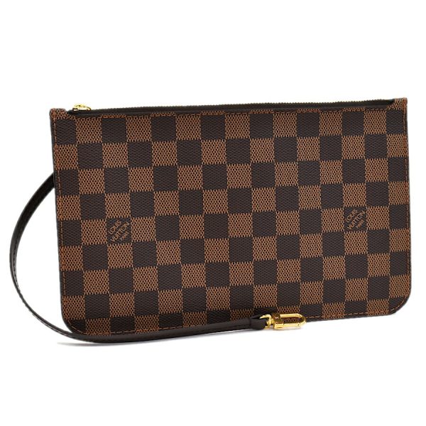 5000019884100178 1 Louis Vuitton Pouch for Neverfull Accessories Damier Ebene Brown