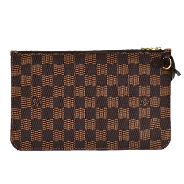 5000019884100178 3 Louis Vuitton Pouch for Neverfull Accessories Damier Ebene Brown