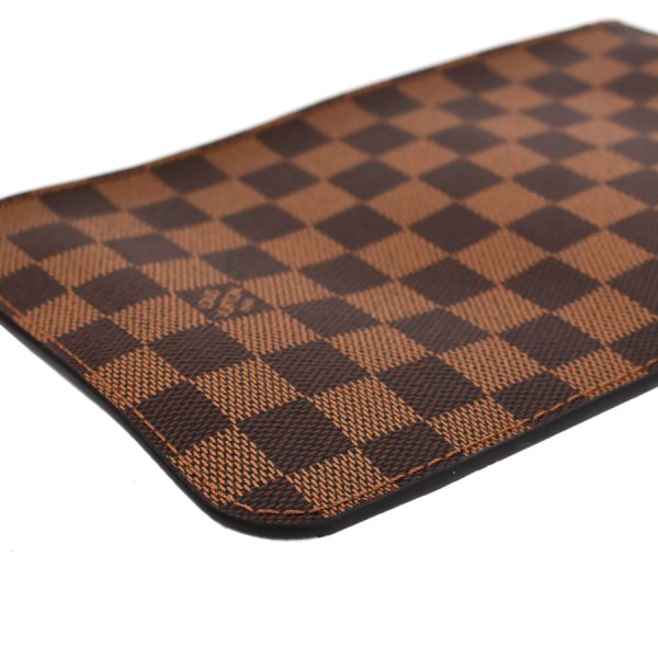 5000019884100178 6 Louis Vuitton Pouch for Neverfull Accessories Damier Ebene Brown