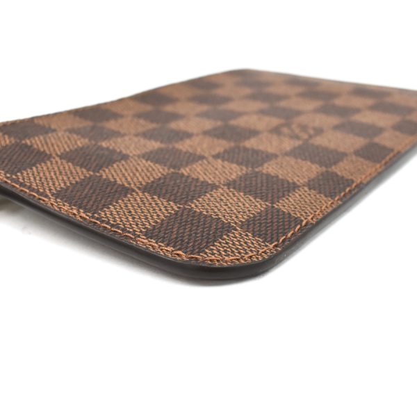 5000019884100180 5 Louis Vuitton Enveloppe Carte de Visite Business Card Holder Damier Ebene Canvas Brown