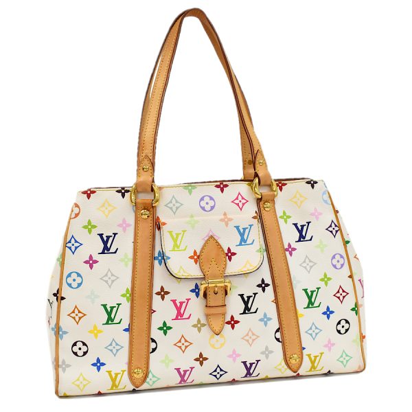 5000025884100169 1 Louis Vuitton Greta Shoulder Bag Crossbody Monogram Multicolor Bronze