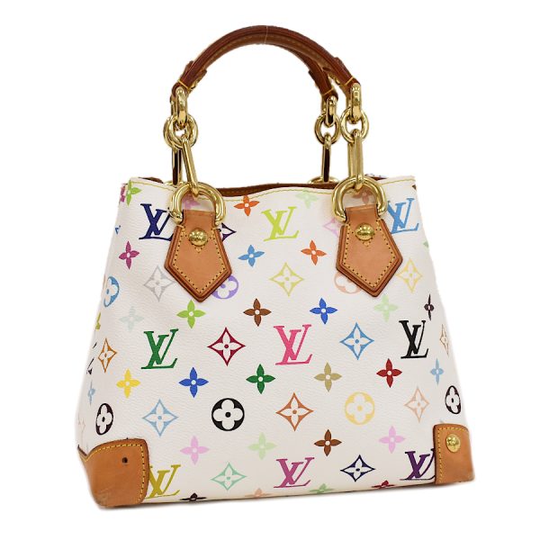 5000025884100171 1 Louis Vuitton Claudia Handbag Monogram Multicolor White