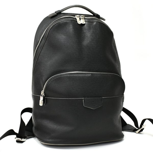 5000041884102306 1 Louis Vuitton Anton Backpack Taiga Black Gray