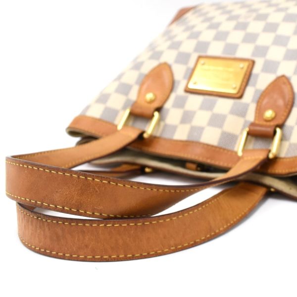 5000041884102312 7 Louis Vuitton Hampstead PM Handbag Damier Azur Ivory