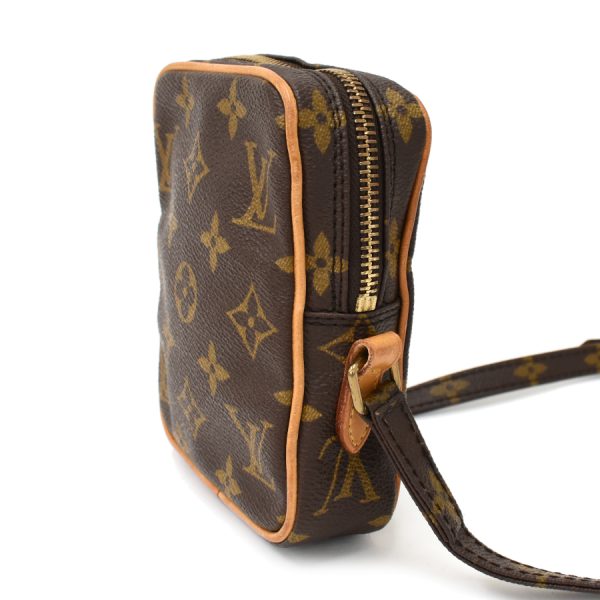 5000041884102323 2 Louis Vuitton Mini Danube Crossbody Shoulder Bag Monogram Brown