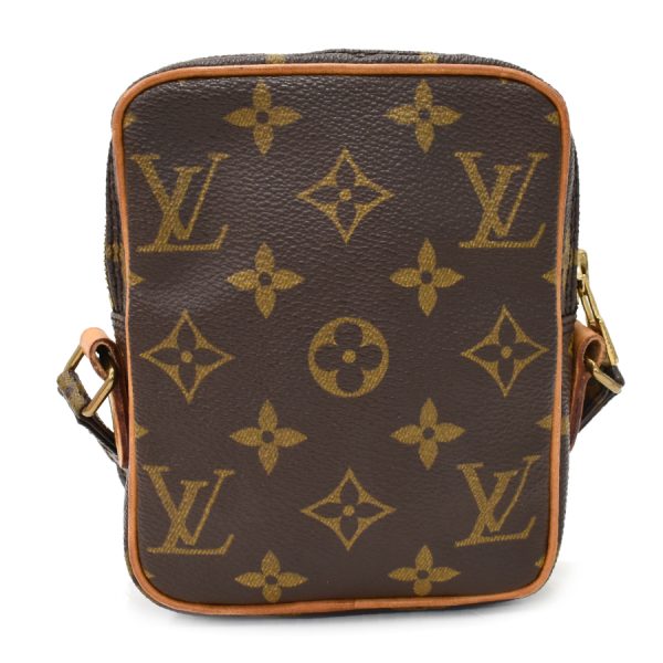 5000041884102323 3 Louis Vuitton Mini Danube Crossbody Shoulder Bag Monogram Brown