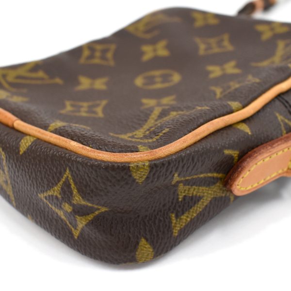 5000041884102323 6 Louis Vuitton Mini Danube Crossbody Shoulder Bag Monogram Brown