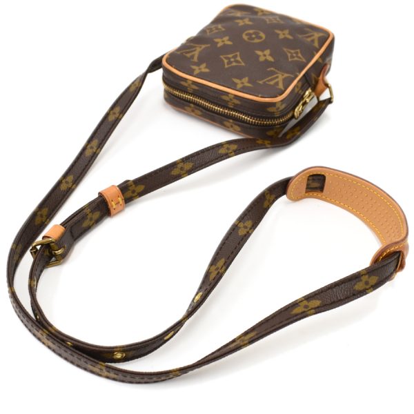 5000041884102323 7 Louis Vuitton Mini Danube Crossbody Shoulder Bag Monogram Brown