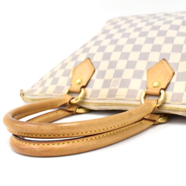 5000041884102339 7 Louis Vuitton Saleya PM Handbag Damier Azur Ivory Off White