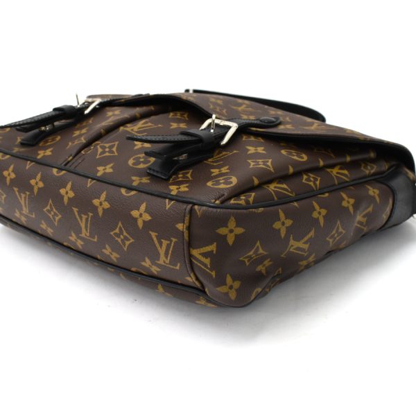 binary comment Louis Vuitton Christopher Messenger Shoulder Bag Monogram Macassar Brown