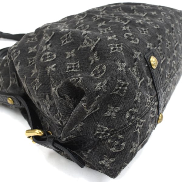 5000041884102357 5 Louis Vuitton Neo Cabby GM 2 Way Handbag Monogram Denim Noir Black