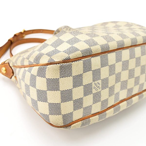 5000041884102360 5 Louis Vuitton Siracusa PM Shoulder Bag Damier Azur Ivory