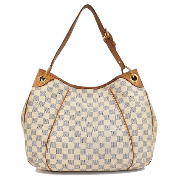 5000041884102361 3 Louis Vuitton Galliera PM Shoulder Bag Damier Azur Ivory