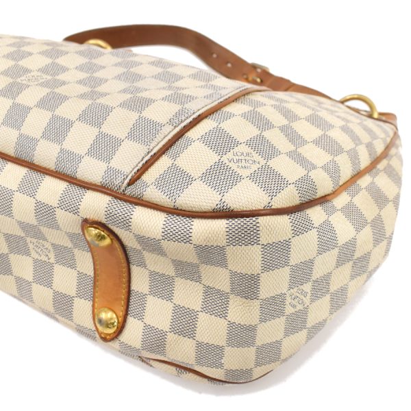 5000041884102361 6 Louis Vuitton Galliera PM Shoulder Bag Damier Azur Ivory