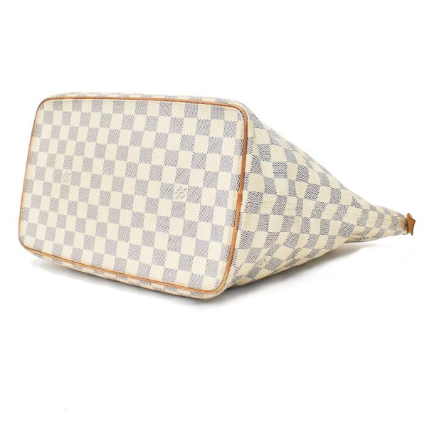 5000041884102377 6 Louis Vuitton Saleya MM Tote Bag Damier Azur Ivory