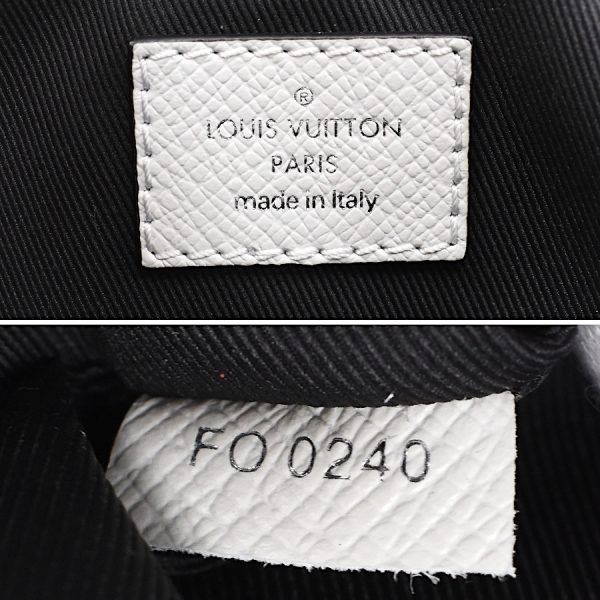 5000041884102389 9 Louis Vuitton Bumbag Outdoor Body Bag Taigarama Antarctica White