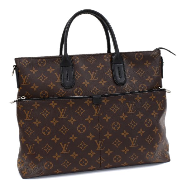 5000041884102396 1 Louis Vuitton 7 Days A Week Business Bag Monogram Macassar Brown