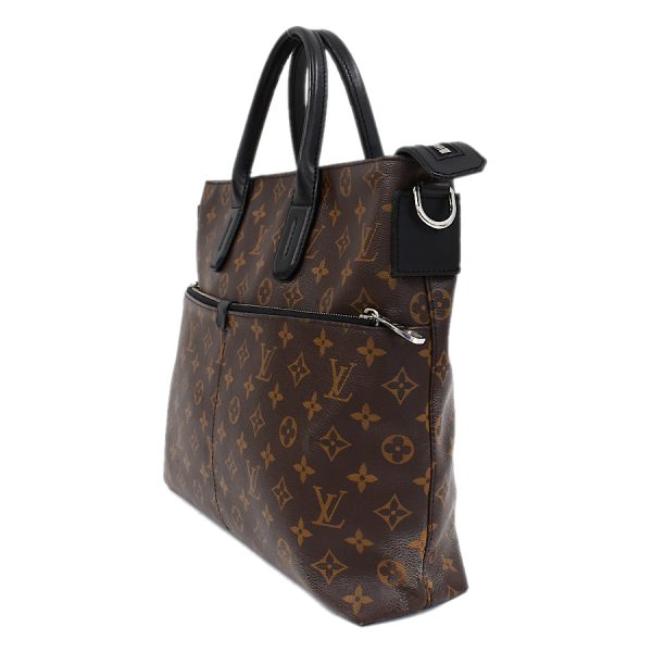 5000041884102396 2 Louis Vuitton 7 Days A Week Business Bag Monogram Macassar Brown