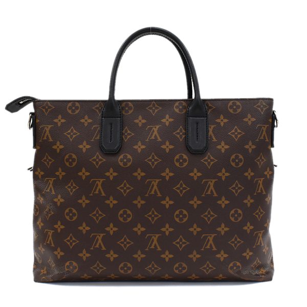 5000041884102396 3 Louis Vuitton 7 Days A Week Business Bag Monogram Macassar Brown