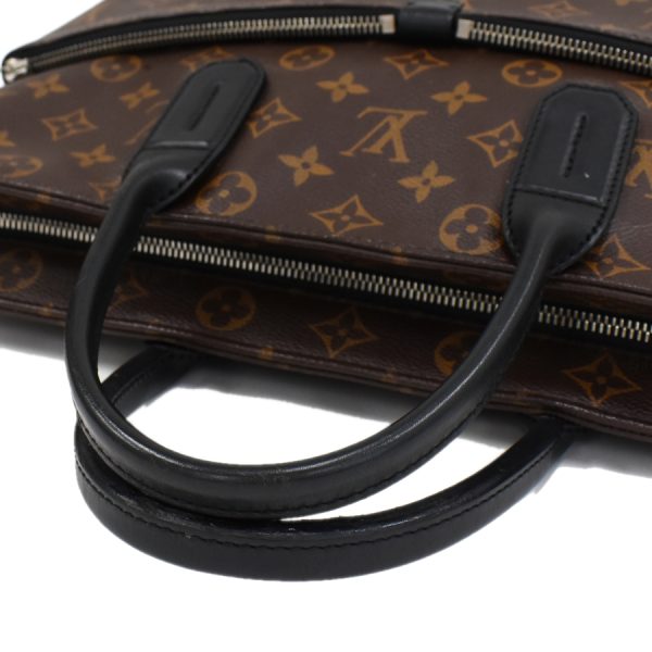 5000041884102396 6 Louis Vuitton 7 Days A Week Business Bag Monogram Macassar Brown