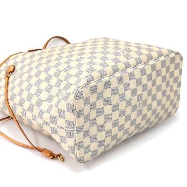 5000041884102400 6 Louis Vuitton Neverfull MM Tote Bag Damier Azur Ivory