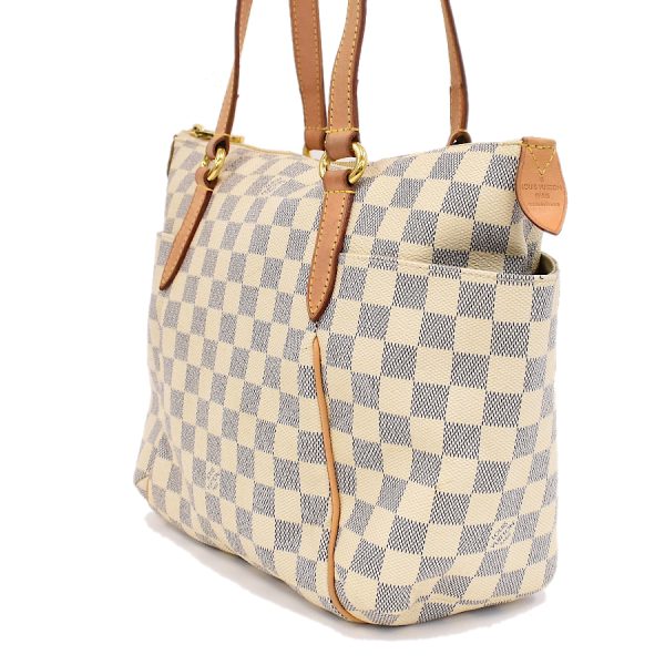 5000041884102432 2 Louis Vuitton Totally PM Tote Shoulder Bag Damier Azur Ivory