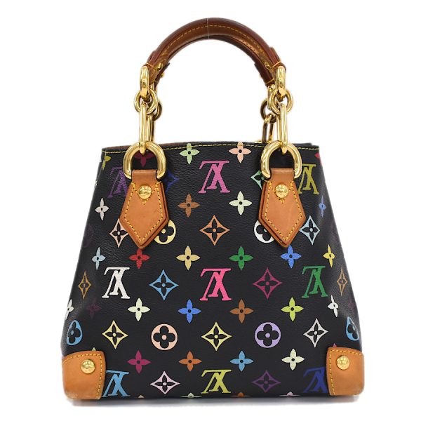 5000041884102439 3 Louis Vuitton Audra Handbag Monogram Multicolor Noir