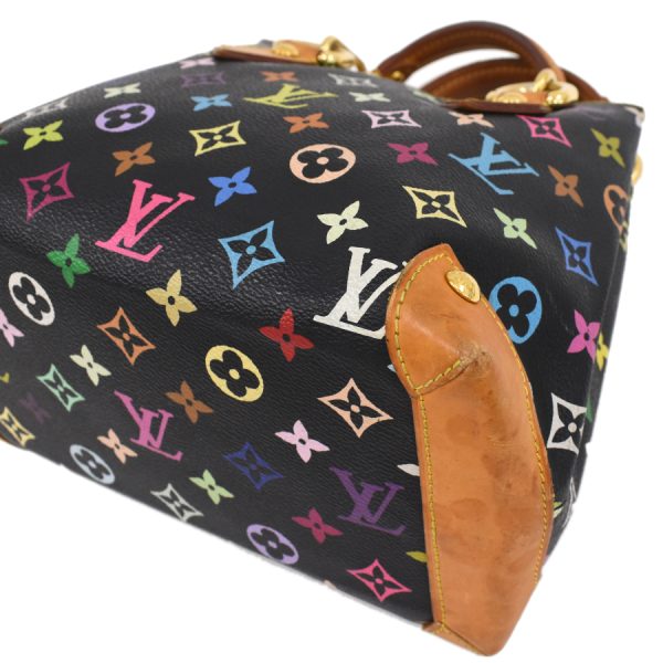 5000041884102439 5 Louis Vuitton Audra Handbag Monogram Multicolor Noir