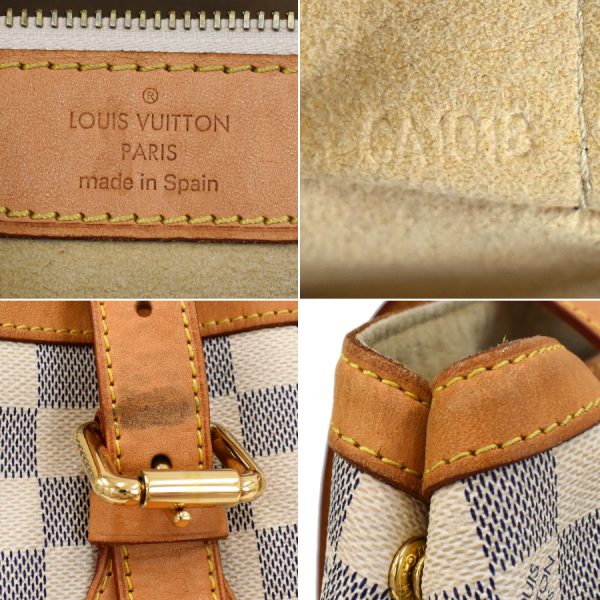 5000041884102441 9 Louis Vuitton Hampstead MM Shoulder Bag Damier Azur Ivory