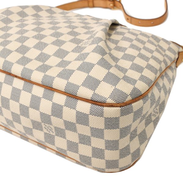 5000041884102447 5 Louis Vuitton Siracusa MM Shoulder Bag Damier Azur Ivory