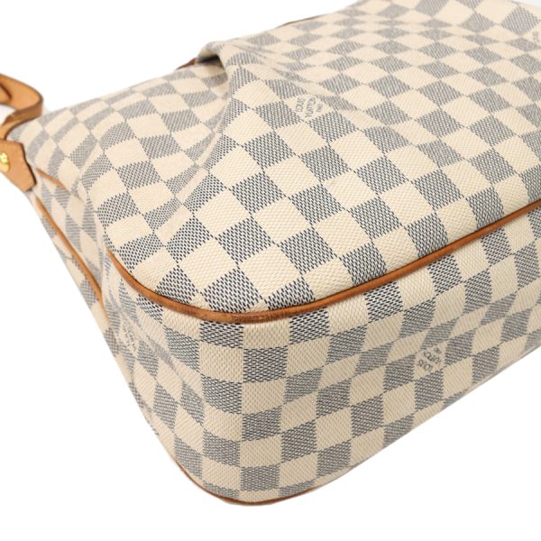 5000041884102447 6 Louis Vuitton Siracusa MM Shoulder Bag Damier Azur Ivory