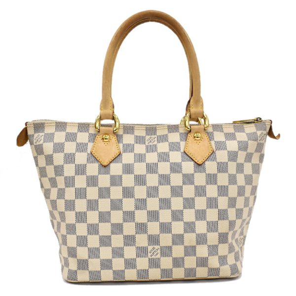 5000041884102452 3 Louis Vuitton Saleya PM Handbag Damier Azur Ivory White