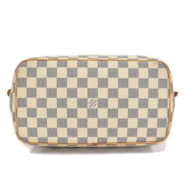 5000041884102452 4 Louis Vuitton Saleya PM Handbag Damier Azur Ivory White