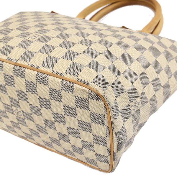 5000041884102452 5 Louis Vuitton Saleya PM Handbag Damier Azur Ivory White