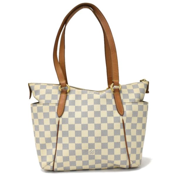 5000041884102455 3 Louis Vuitton Totally PM Tote Shoulder Bag Damier Azur Ivory