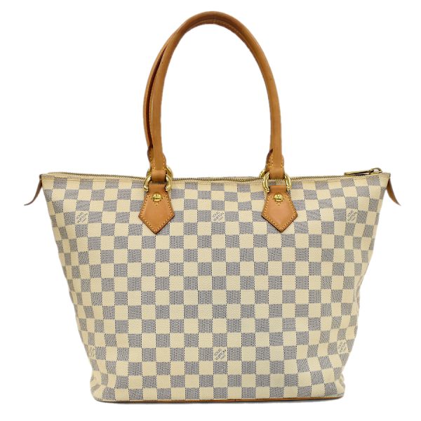 5000041884102467 3 Louis Vuitton Saleya MM Tote Bag Damier Azur Ivory