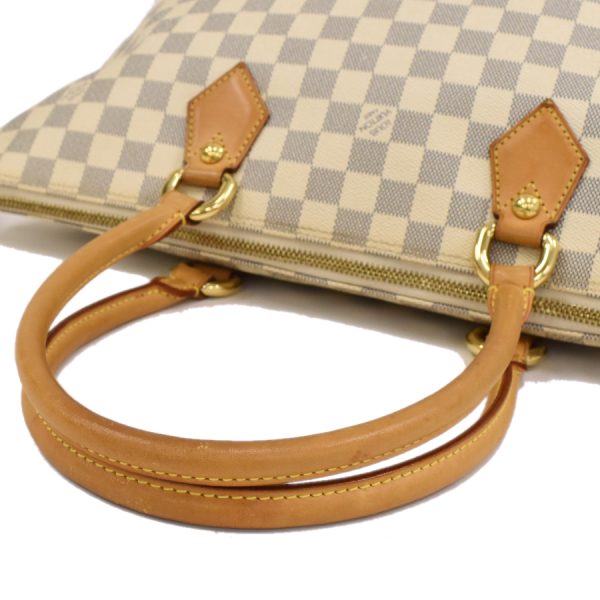 5000041884102467 6 Louis Vuitton Saleya MM Tote Bag Damier Azur Ivory