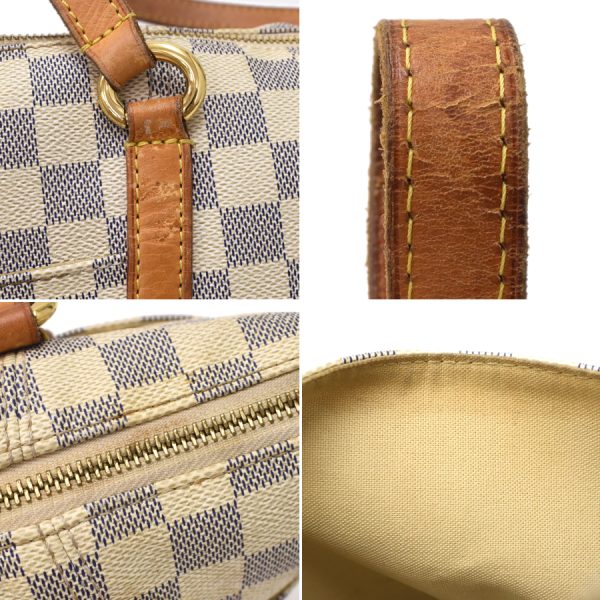 5000041884102468 9 Louis Vuitton Totally PM Tote Shoulder Bag N51261 Damier Azur Ivory