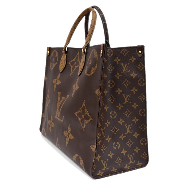 5000041884102469 2 Louis Vuitton On the Go GM tote Giant Monogram Reverse Brown