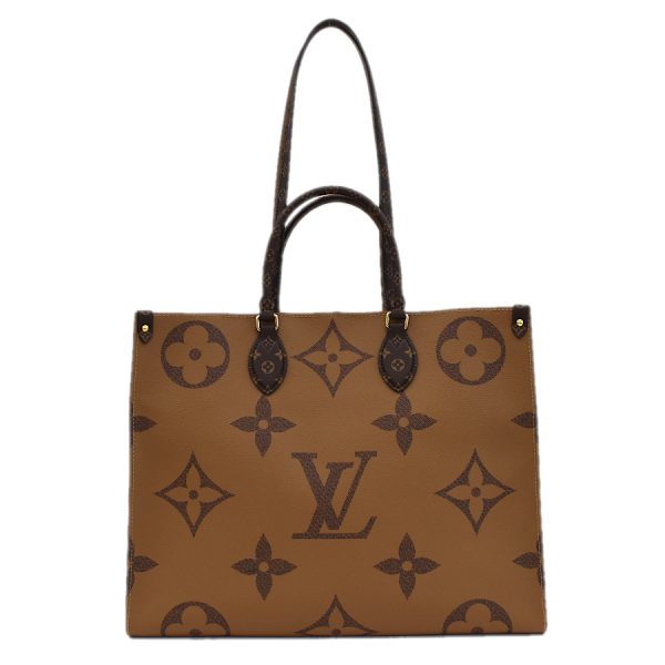 5000041884102469 3 Louis Vuitton On the Go GM tote Giant Monogram Reverse Brown