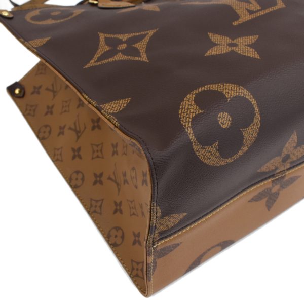 5000041884102469 6 Louis Vuitton On the Go GM tote Giant Monogram Reverse Brown