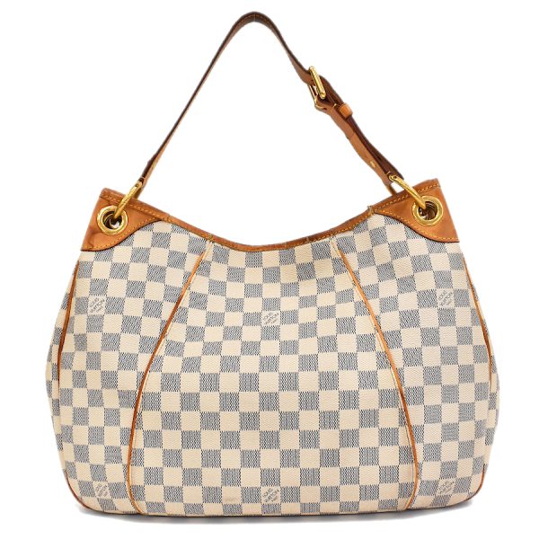 5000041884102470 3 Louis Vuitton Galliera PM Shoulder Bag Damier Azur Ivory