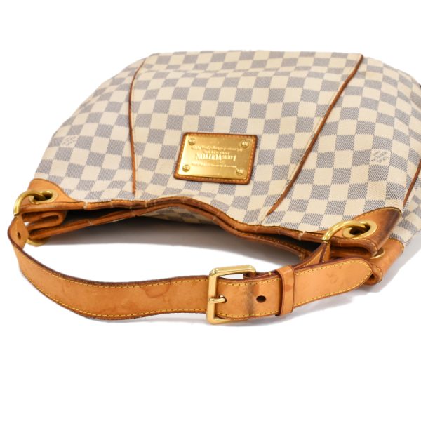 5000041884102470 6 Louis Vuitton Galliera PM Shoulder Bag Damier Azur Ivory